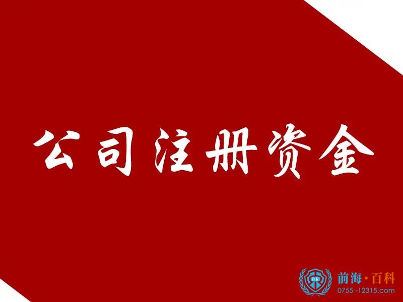 公司注册资金